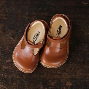 Angulus  T Bar Mary Jane shoe, Size 21